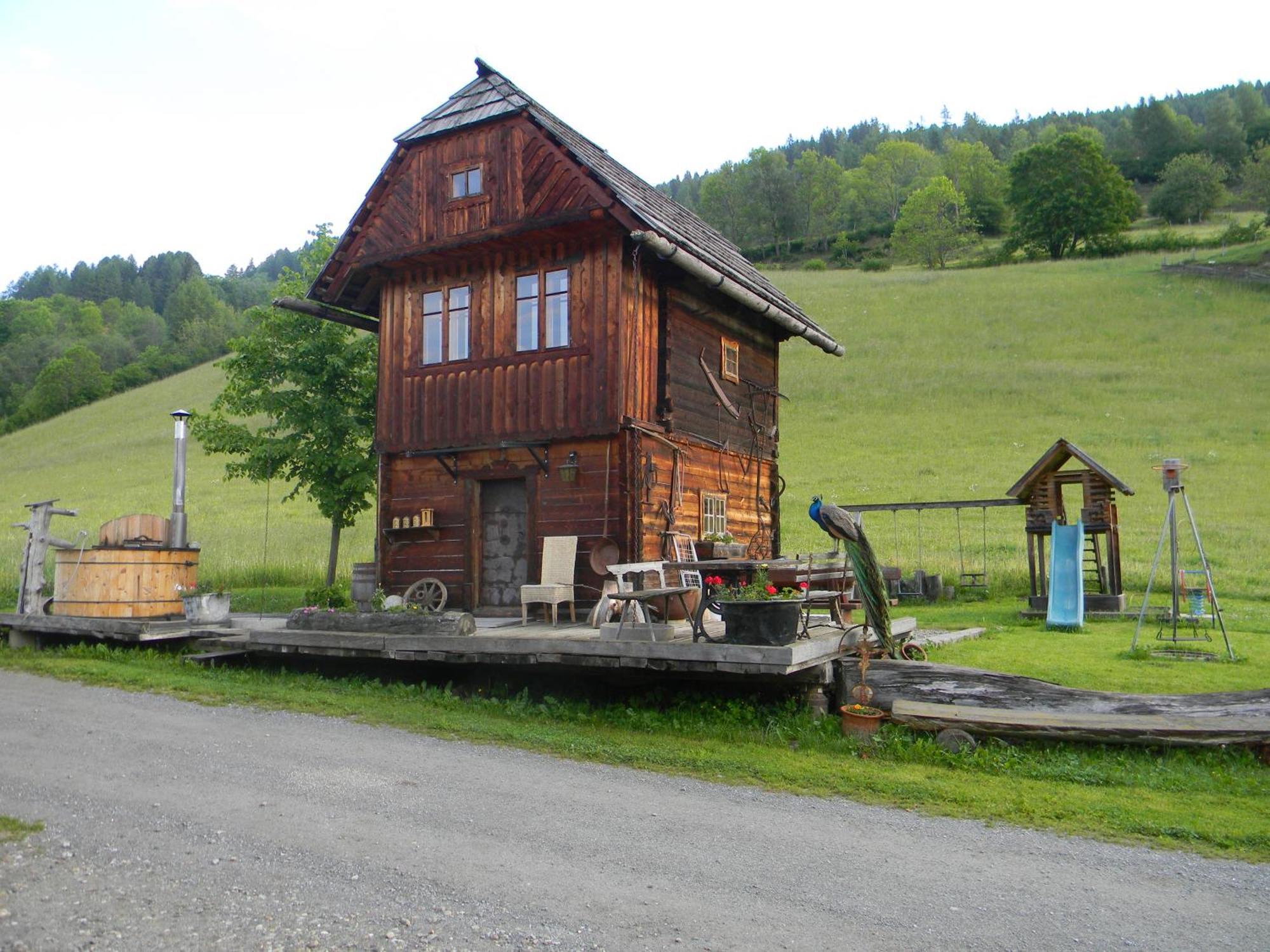 Hüttenferien Köberlhof Sankt Georgen ob Murau Eksteriør bilde